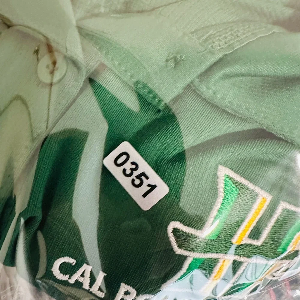 Nike Dri Fit NCAA Cal Poly Humboldt Lumberjacks Basketball Polo Shirt Green Sz S